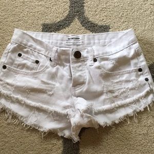 One teaspoon shorts bonitas size 24
